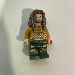 Lego  Aquaman Dark Brown Long Hair sh429 Super heros Justice League Set 76085